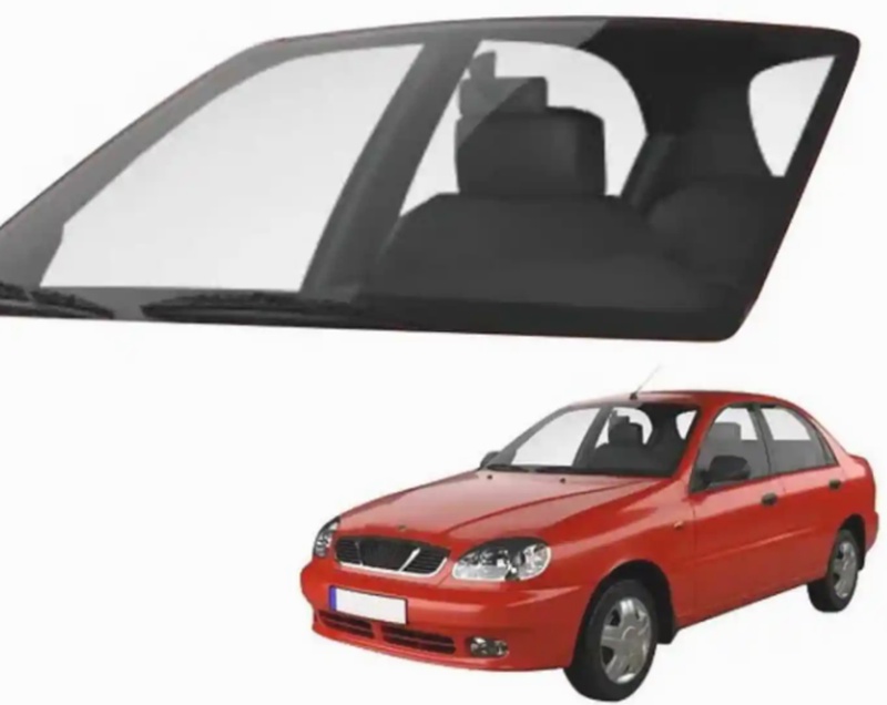 Лобовое стекло на Chevrolet Lanos 2002 2003